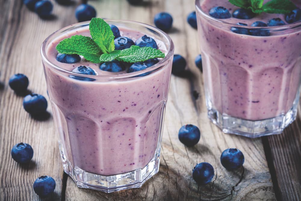 Flax Triple Berry Smoothie